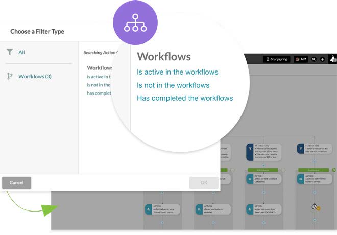 Workflow Membership Filters